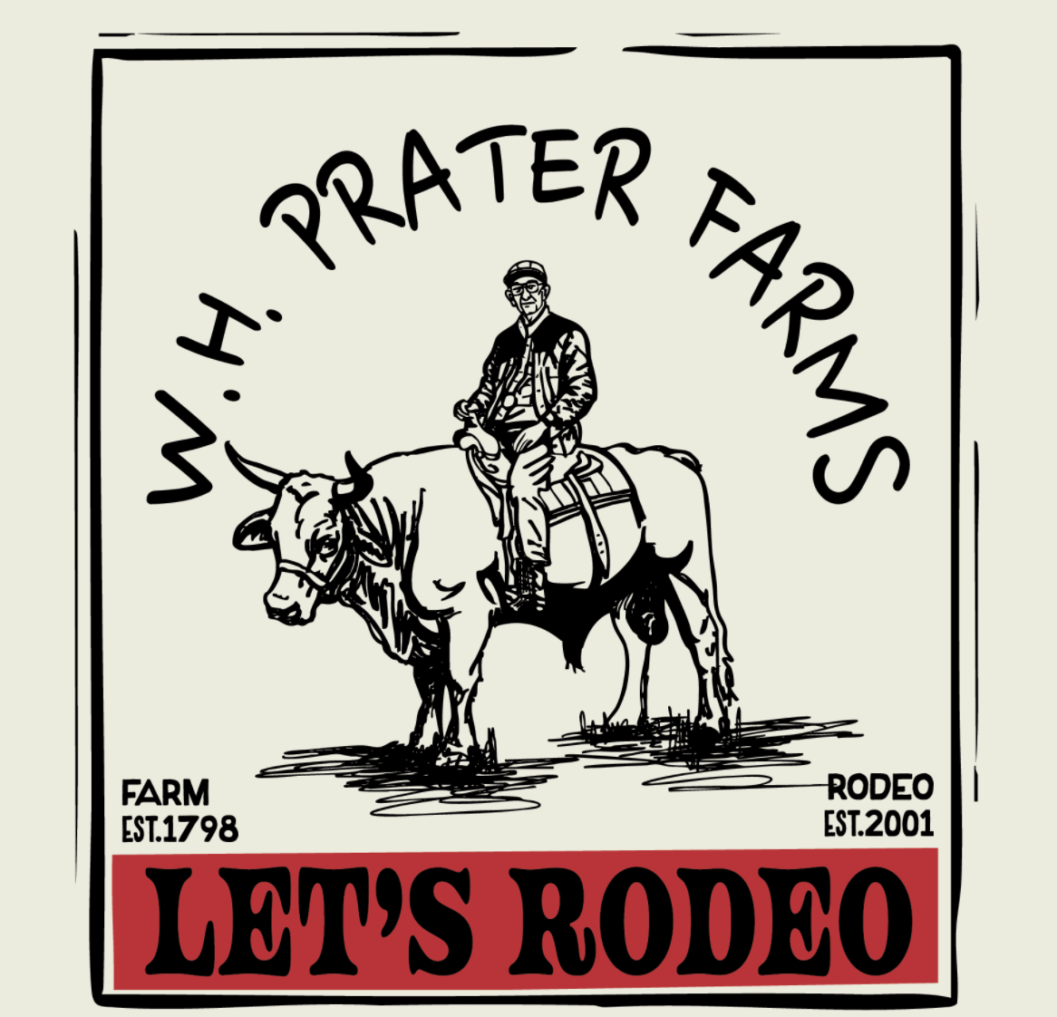 Lets Rodeo 26 Tee