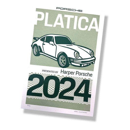 Porsche Platica Poster