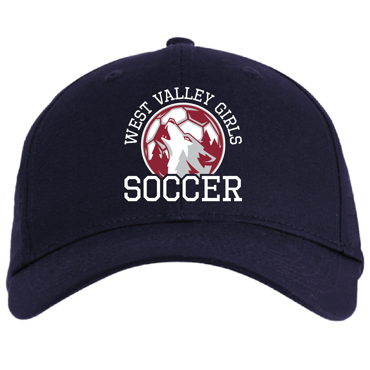 WVMS Soccer Twill Hat Navy 2