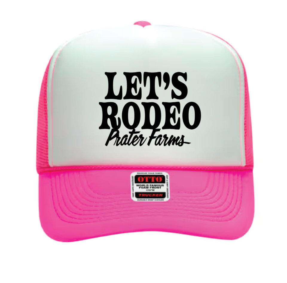 Rodeo Pink Hat 26