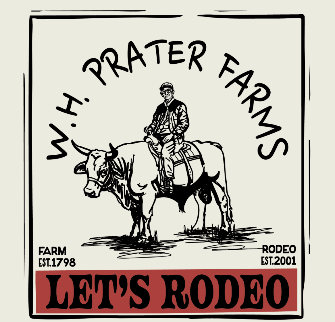 Lets Rodeo 26 Tee