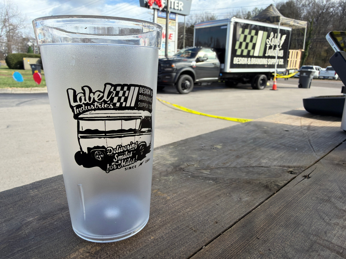 Label Industries Brand Cups